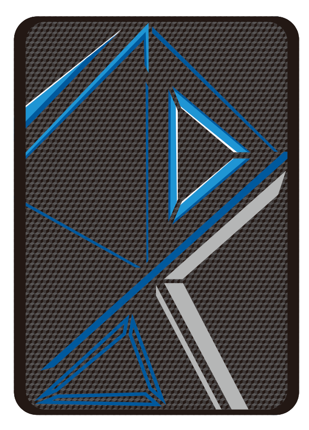 ワイドアップポッケ ブラック×ターコイズブルー