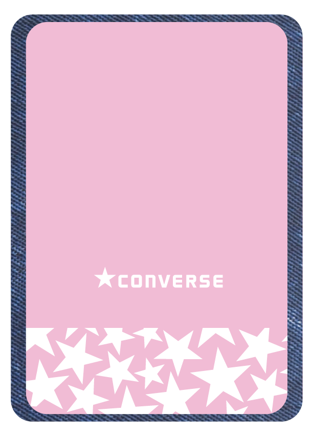 CONVERSE CASUAL                 デニム×ベビーピンク