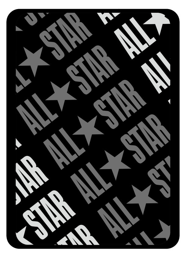 CONVERSE ALLSTAR MODEL ブラック×ゴールド