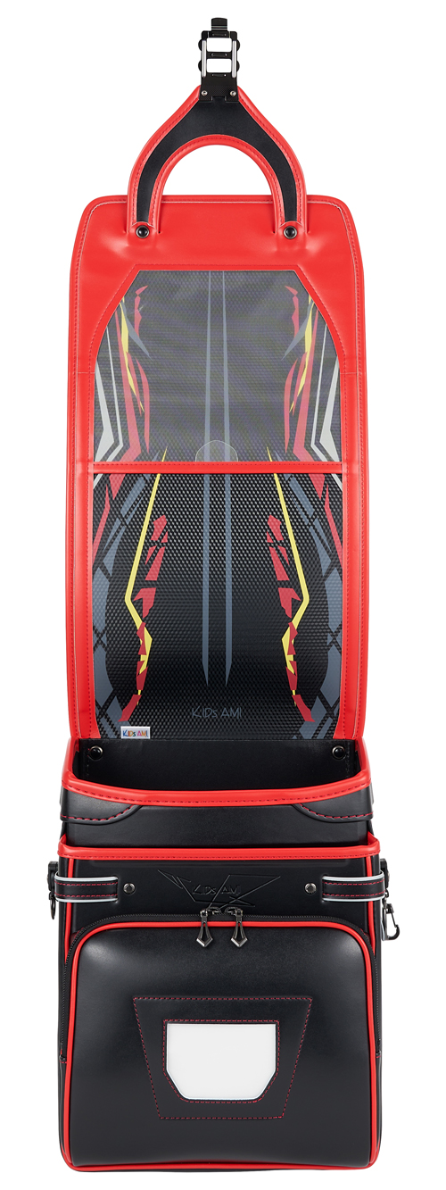 キッズアミ エレファントキューブスター (ブラック×パッションレッド
